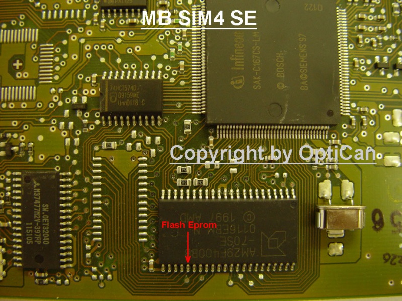 Siemens SIM 4 SE (AMG) pinout diagram 1
